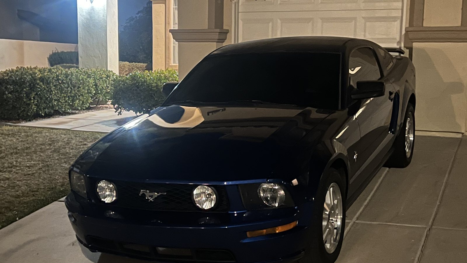 Rebuilt Ford Mustang, finished